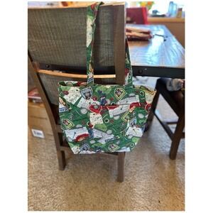 Golf Tote Womans Bag Green‎ Golf Print
